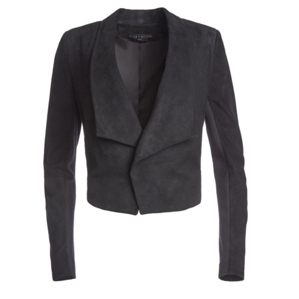 Alice and Olivia Suede Jacket, NEW